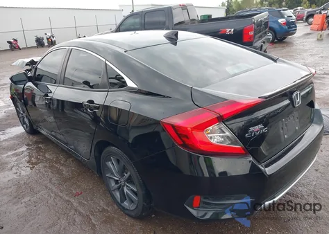 2020 Honda Civic Ex-L из США, поврежденный, VIN 19XFC1F76LE012810